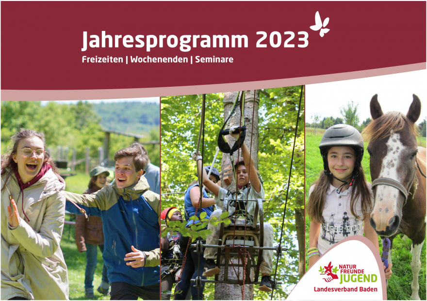 Jahresprogramm 2023 Titelseite
