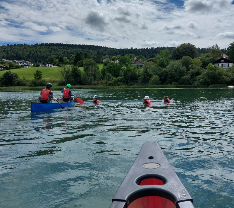 Paddel- und Kletterfreizeit im französischen Jura