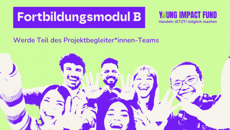 Werde Projektbegleiter*in für Jugendgruppen - Fortbildungsmodul B